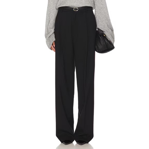 EAVES Classic Black Suiting Trouser Pants - Picture 1 of 10